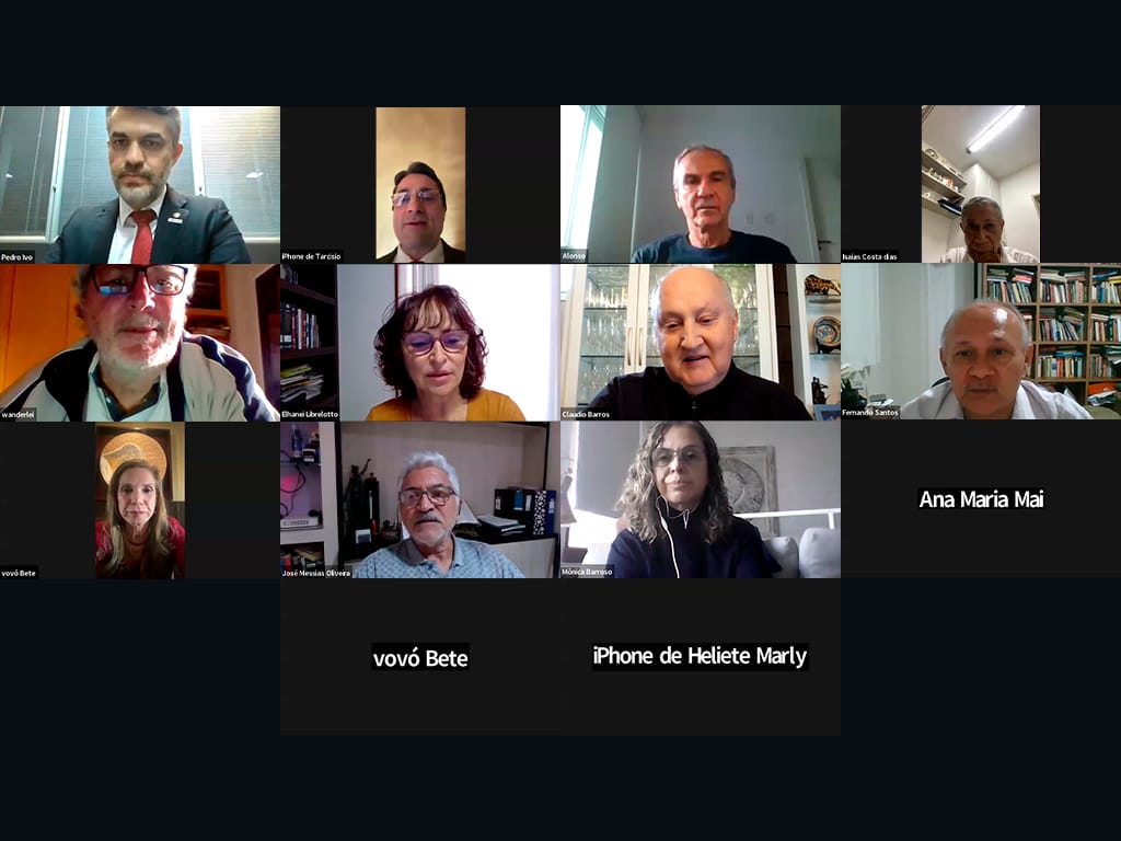 Comissão de Aposentados da CONAMP realiza reunião preparatória para o Encontro Nacional de Aposentados e Pensionistas